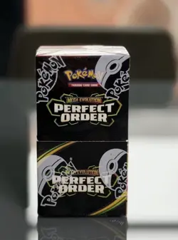 Pokemon TCG Perfect Order Half Booster Box Factory Sealed 18 Packs - Image 1