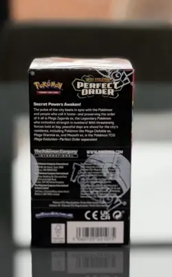 Pokemon TCG Perfect Order Half Booster Box Factory Sealed 18 Packs - Image 2