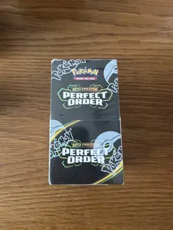Pokemon TCG Mega Evolution Perfect Order Half Booster Box (18 packs) SEALED - Image 1