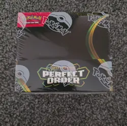 Pokemon TCG: Mega Evolution-Perfect Order Booster Box (36 Packs) - Sealed - Image 1