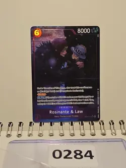 Rosinante & Law (Alternate Art) EB04-038 The Azure Sea's Seven Foil English - Image 1