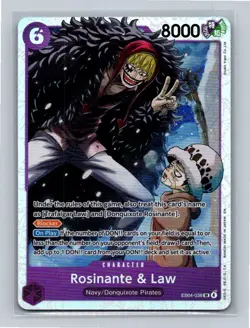 Rosinante & Law Foil EB04-038 The Azure Sea's Seven SR NM - Image 1