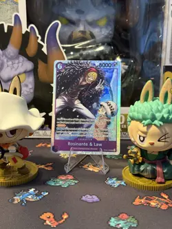 One Piece TCG - The Azure Sea's Seven - Rosinante & Law - SR - EB04-038 - Image 1