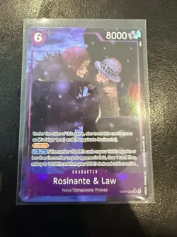Rosinante & Law (Alternate Art) EB04-038 The Azure Sea's Seven Foil - Image 1