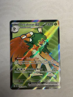 Decidueye EX 100/088 - Me03 - Perfect Order - Ultra Rare - Full Art Pokemon TCG - Image 1
