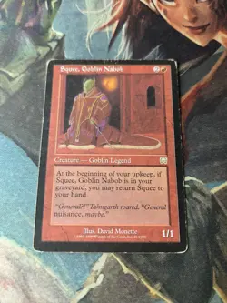 Squee, Goblin Nabob HP Mercadian Masques Mtg Magic The Gathering - Image 1