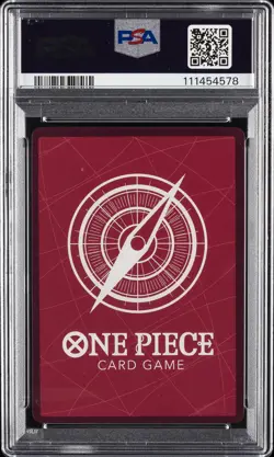 2022 ONE PIECE OP01-ROMANCE DAWN ALTERNATE ART #001 RORONOA ZORO PSA 10 - Image 2