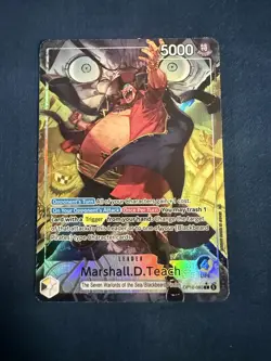 Marshall D Teach OP16-080 Leader Alt Art OP16 The Time of Battle EN NM - Image 1