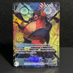OP16-080 Marshall D. Teach (Alt Art) Leader The Time of Battle English - Image 1