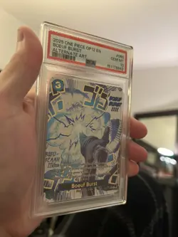Boeuf Burst (Alternate Art) OP12-060 Legacy of the Master Foil Graded PSA 10 - Image 1