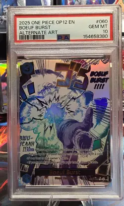 Boeuf Burst (Alternate Art) OP12-060 Legacy of the Master Foil - Image 1