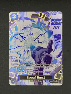 Boeuf Burst (Alternate Art) OP12-060 Legacy of the Master Foil - Image 1