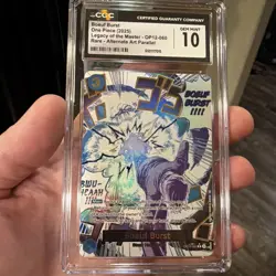 Boeuf Burst (Alternate Art) OP12-060 Legacy of the Master Foil CGC 10 🔥 - Image 1