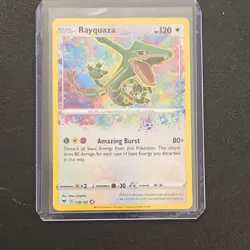 The Pokemon Company Rayquaza 138/185 SWSH04 Vivid Voltage Amazing Rare Holo Eng - Image 1