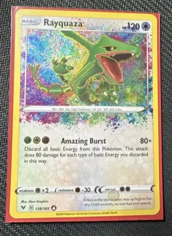 Rayquaza 138/185 Swsh04: Vivid Voltage Holo - Image 2