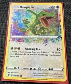 Rayquaza 138/185 Swsh04: Vivid Voltage Holo - Image 3