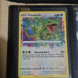 Rayquaza 138/185 Amazing Rare Holo, SWSH04 Vivid Voltage 2020 English - Image 1