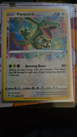 Rayquaza 138/185 Swsh04: Vivid Voltage Holo - Image 1