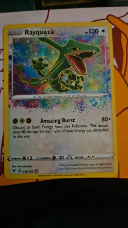 Rayquaza 138/185 Swsh04: Vivid Voltage Holo - Image 2
