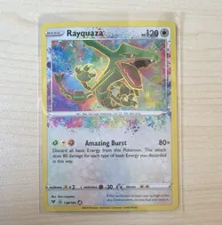 The Pokemon Company Rayquaza 138/185 Swsh04 Vivid Voltage Amazing Rare Holo EN - Image 1