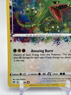 Rayquaza 138/185 Swsh04: Vivid Voltage Holo - Image 5