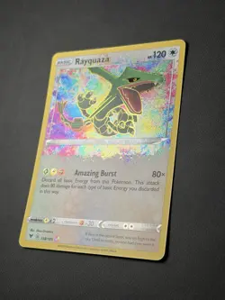 Rayquaza 138/185 Swsh04: Vivid Voltage Holo NM/M CLEAN Amazing Rare Pokemon - Image 2