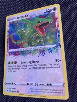 Rayquaza 138/185 Swsh04: Vivid Voltage Holo NM - Image 2