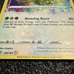 Rayquaza 138/185 Swsh04: Vivid Voltage Holo - Image 2