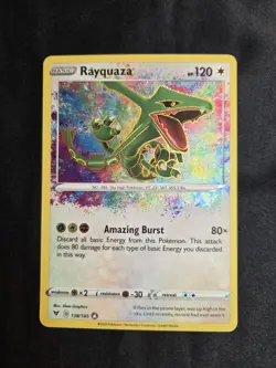 Rayquaza 138/185 Swsh04: Vivid Voltage Holo NM - Image 1