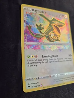 Rayquaza 138/185 Swsh04: Vivid Voltage Holo NM - Image 2