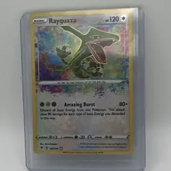 Rayquaza Amazing Rare Holo 138/185 SWSH04 Vivid Voltage English 2020 - Image 1