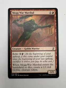 Mogg War Marshall Time Spiral Magic Gathering MtG EDH Commander Goblin Tribal NM - Image 1