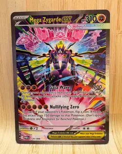 Mega Zygarde Ex 120/088 SIR Perfect Order Pokemon TCG - Image 1