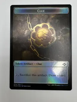 Crab Clue Token NM* FOIL Modern Horizons 2 ENGLISH 002/021 MTG - Image 2