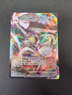 Pokemon TCG Melmetal VMAX Sword & Shield #48 VMAX/Rare Holo VMAX NM - Image 1