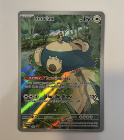 Pokemon TCG Snorlax SVP051 Holo Black Star Promo Scarlet & Violet 151 - Image 1