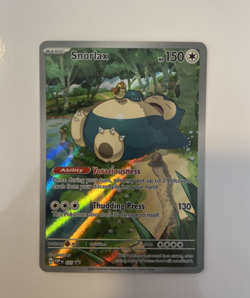 Pokemon TCG Snorlax SVP051 Holo Black Star Promo Scarlet & Violet 151 - Image 3