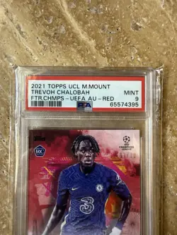 Trevoh Chalobah 2021 Topps UCL Future Champions RC AUTO Red /10 PSA 9 Chelsea - Image 4