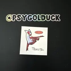 Vintage Japanese Pokemon Sticker Latias - Image 1