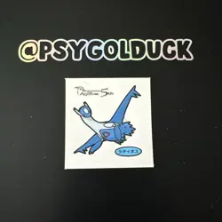 Vintage Japanese Pokemon Sticker Latios - Image 1