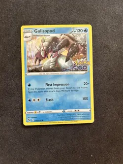 Golisopod 26/78 - Pokemon GO - Holo Rare - Pokemon Card TCG NM - Image 1