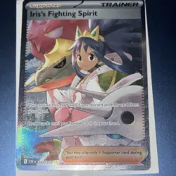 Pokemon TCG Iris's Fighting Spirit 292/217 Astral Radiance Full Art Holo - Image 1