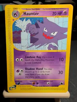 Haunter 63/144 Pokemon Skyridge 2003 (E-Reader) LP+ - Image 1