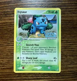 Pokemon TCG Ivysaur Crystal Guardians 35/100 Reverse Holo Uncommon 2006 - Image 1