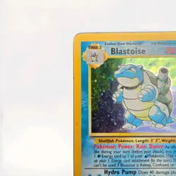 Wizards of the Coast Pokemon TCG Base Set 2 Blastoise 2/130 Holo Rare 1999 - Image 2