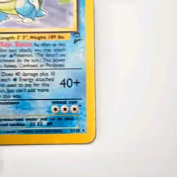 Wizards of the Coast Pokemon TCG Base Set 2 Blastoise 2/130 Holo Rare 1999 - Image 5