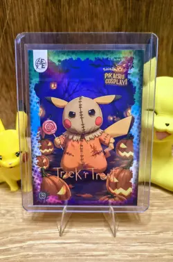 Sam Pikachu Cosplay - Trick 'r Treat- Refractive Holo - FE #63 - Horror - NM - Image 1