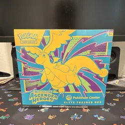 Pokemon Mega Evolution Ascended Heroes Pokemon Center Elite Trainer Box - Image 1