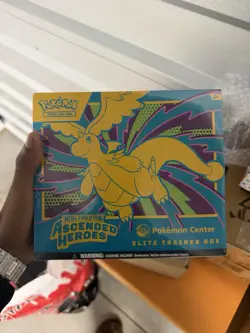 Pokemon Center Mega Evolution Ascended Heroes Elite Trainer Box (1 Box) - Image 1