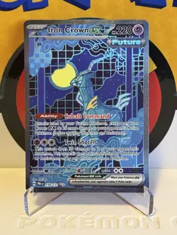 Iron Crown ex 158/131 SIR Prismatic Evolutions Pokemon Card TCG NM - Image 1